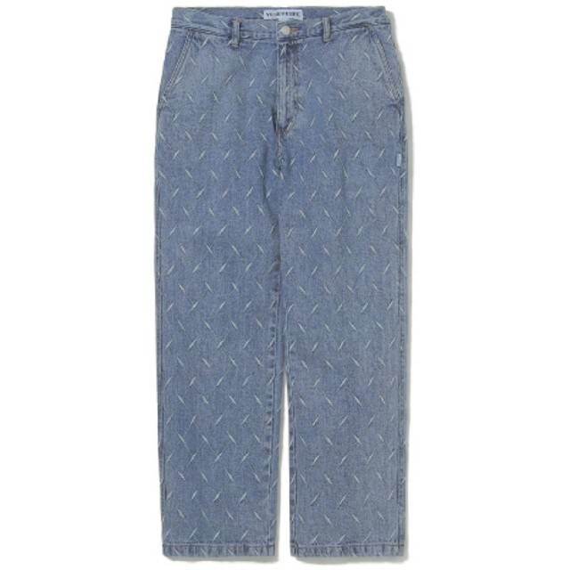 Yeseyesee Net Denim Pants Blue  S