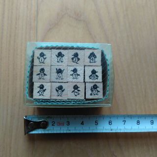 数字 スタンプ(印鑑/スタンプ/朱肉)