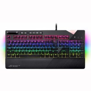 エイスース(ASUS)のASUS ROG STRIX FLARE メカニカルゲーミングキーボード 青軸(PC周辺機器)