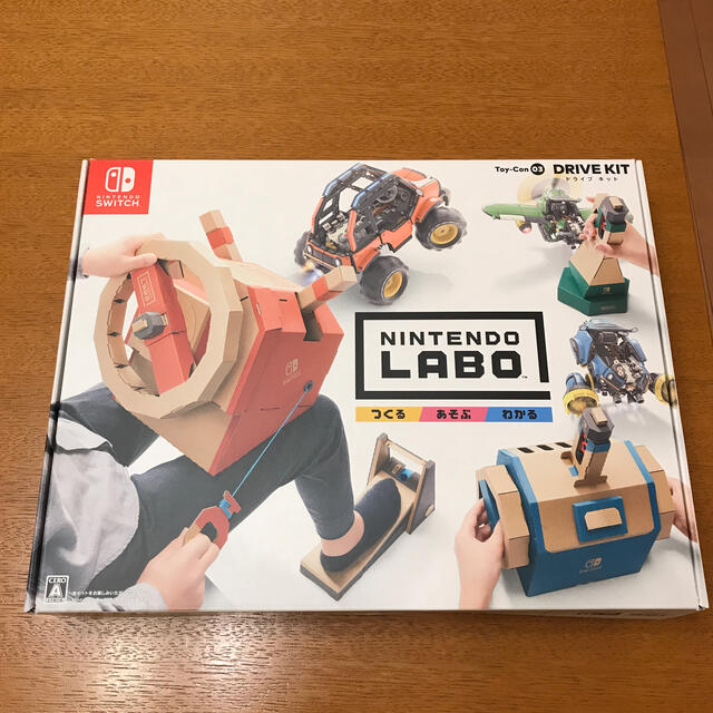 Nintendo Switch(ニンテンドースイッチ)のNintendo Labo Toy-Con 03： Drive Kit Swit エンタメ/ホビーのゲームソフト/ゲーム機本体(家庭用ゲームソフト)の商品写真