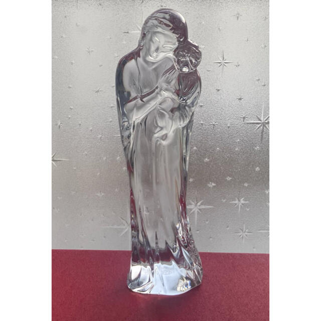 バカラ  大型 フィギュリン 聖母マリア 24cm 1kg 箱付き 聖母子像