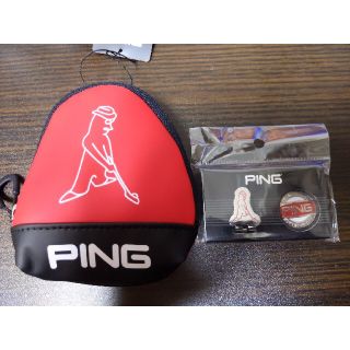 ピン(PING)のPING ボールポーチ マーカー セット(その他)