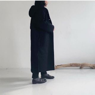 シンゾーン(Shinzone)の【slowly..様専用】YONFA hooded river coat (ロングコート)