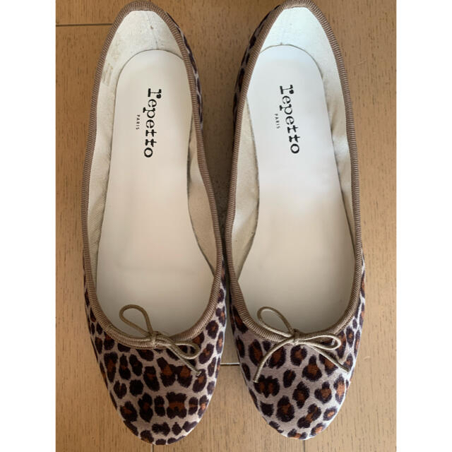 未使用 裏張り済み Repetto バレーシューズ-