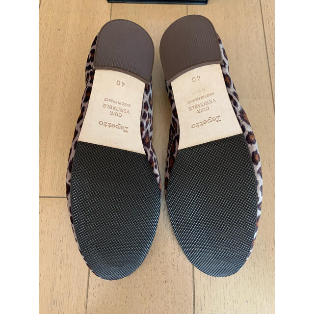 未使用 裏張り済み Repetto バレーシューズ-