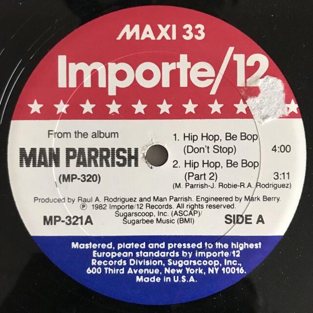 Man Parrish - Hip Hop, Be Bopmid90s