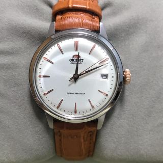 オリエント(ORIENT)のオリエント時計　バンビーノ　36mm(腕時計)