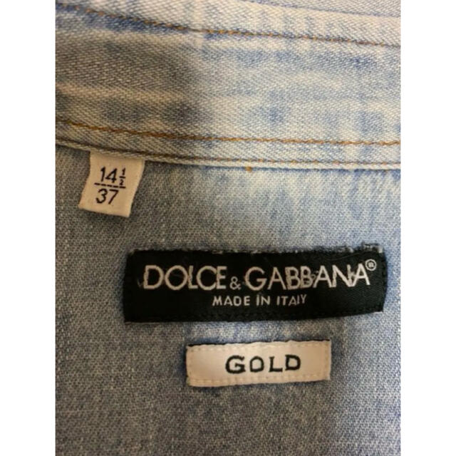 DOLCE&GABBANA(ドルチェアンドガッバーナ)のDOLCE&GABBANA デニムシャツ メンズのトップス(シャツ)の商品写真