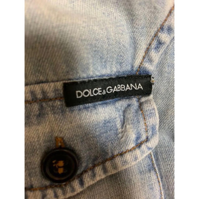 DOLCE&GABBANA(ドルチェアンドガッバーナ)のDOLCE&GABBANA デニムシャツ メンズのトップス(シャツ)の商品写真