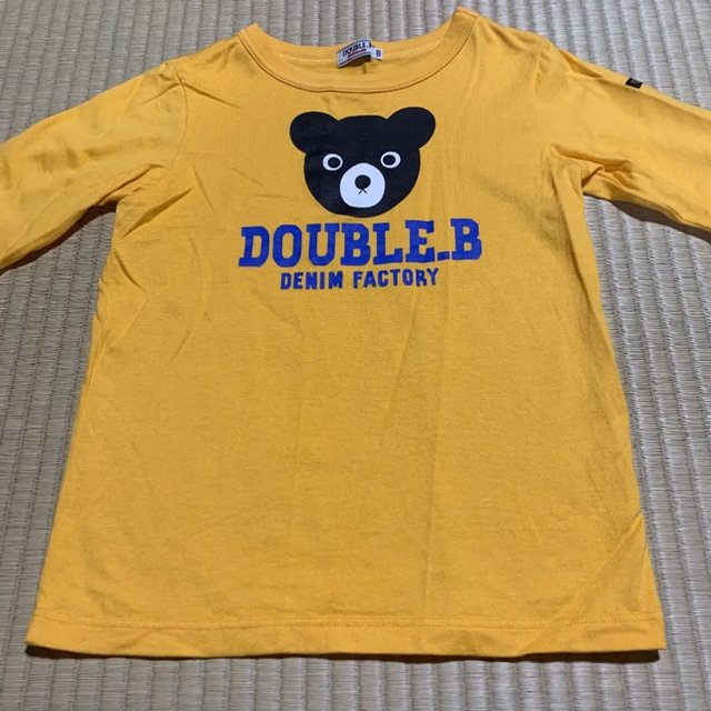 DOUBLE.B(ダブルビー)のミキハウス ダブルB ロンＴ 130 キッズ/ベビー/マタニティのキッズ服男の子用(90cm~)(Tシャツ/カットソー)の商品写真