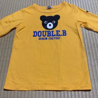 ダブルビー(DOUBLE.B)のミキハウス ダブルB ロンＴ 130(Tシャツ/カットソー)