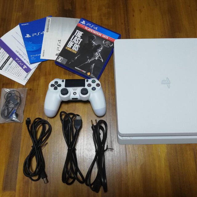 PS4 CUH-1100 500G ホワイト - 家庭用ゲーム本体