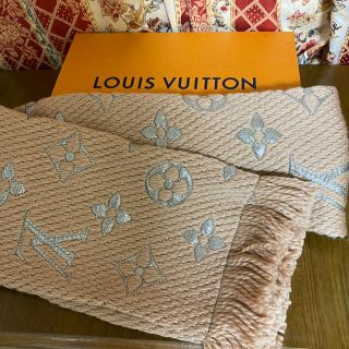 ルイヴィトン(LOUIS VUITTON)の新品　ルイヴィトン  マフラー　ロゴマニア　シャイン(マフラー/ショール)