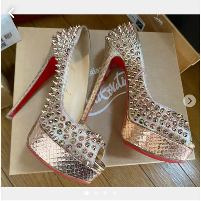 Christian Louboutin(クリスチャンルブタン)の期間限定セール！ルブタン　LADY PEEP SPIKES 150 レディースの靴/シューズ(ハイヒール/パンプス)の商品写真