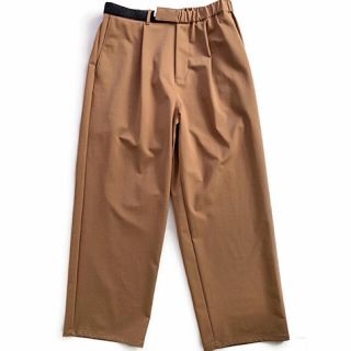 コモリ(COMOLI)のCompact Ponte Wide Chef Pants 今季 グラフペーパー(スラックス)