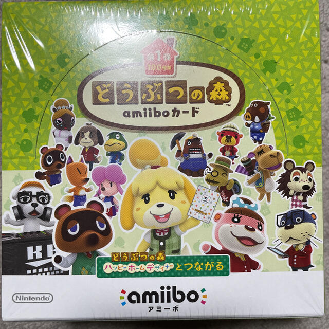 amiiboカード 第一弾 1BOX 50パック どうぶつの森 - Box/デッキ/パック