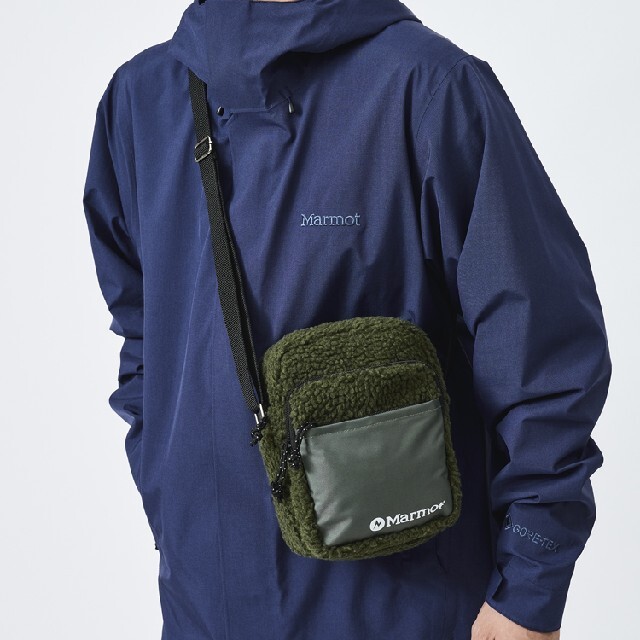 MARMOT(マーモット)のマーモットショルダーバッグMarmot付録ボアフリース メンズのバッグ(ショルダーバッグ)の商品写真