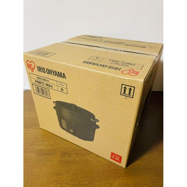 【新品未開封】アイリスオーヤマ 電気圧力鍋 4.0L PMPC-MA4-B40L炊飯容量
