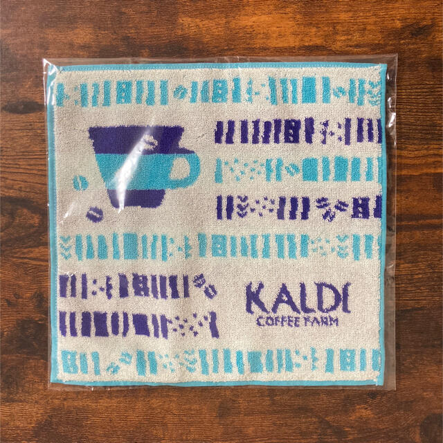 KALDI(カルディ)のカルディ　今治タオルハンカチ レディースのファッション小物(ハンカチ)の商品写真