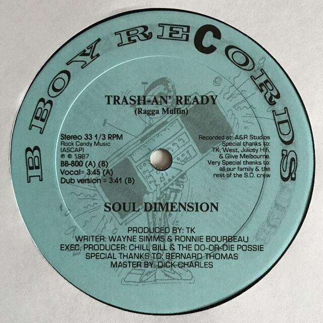 Soul Dimension - Trash An' Ready