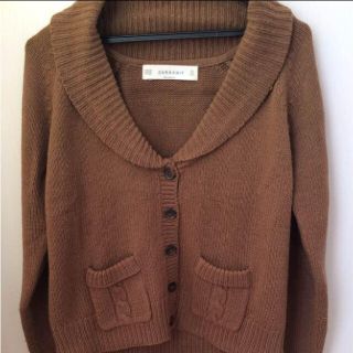 未使用美品 値下げ可♡ZARA カウチンカーディガン