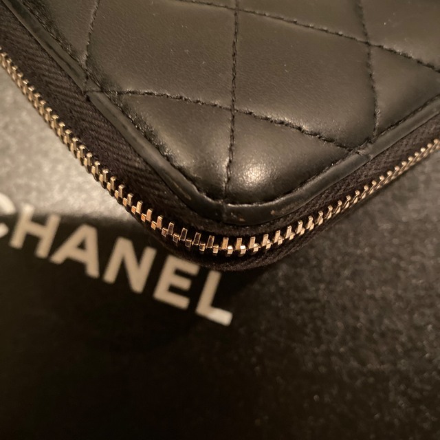 CHANEL(シャネル)の◆◆本日まで値下げ◆◆CHANEL ラウンドファスナー 財布 長財布 マトラッセ レディースのファッション小物(財布)の商品写真