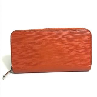 ルイヴィトン(LOUIS VUITTON)のルイヴィトン LOUIS VUITTON ジッピー・ウォレット M60310 エピ 長財布 エピレザー ピモン オレンジ(財布)