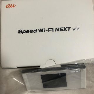 エーユー(au)のSpeed Wi-Fi NEXT W05(その他)