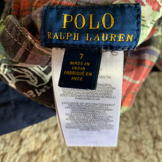 Ralph Lauren(ラルフローレン)のRalph Lauren ラルフローレン　リバーシブル　パンツ キッズ/ベビー/マタニティのキッズ服男の子用(90cm~)(パンツ/スパッツ)の商品写真