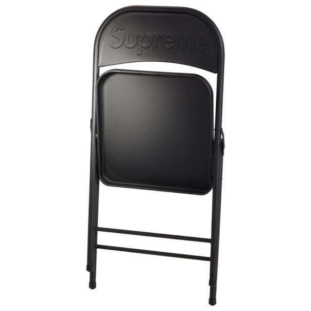 Supreme(シュプリーム)のSupreme metal folding chair Black インテリア/住まい/日用品の椅子/チェア(折り畳みイス)の商品写真