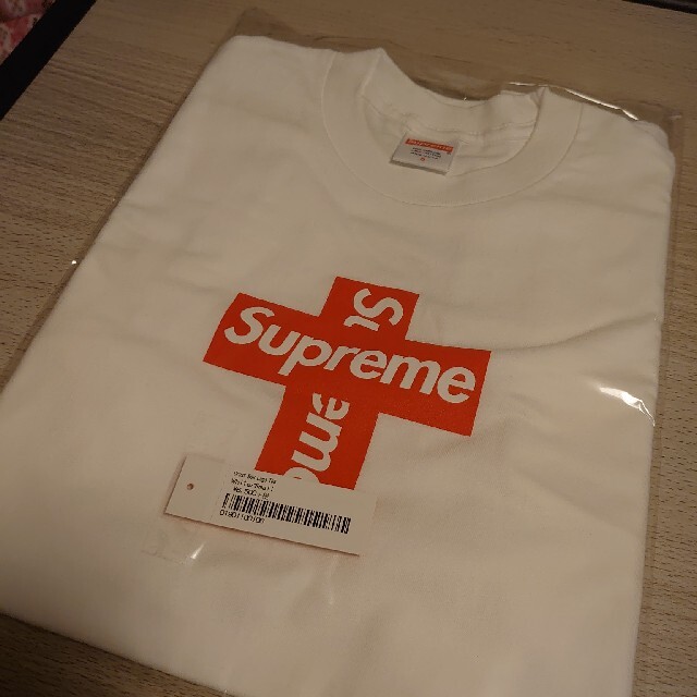 Supreme Cross Box Logo Tee white 白 Sサイズ