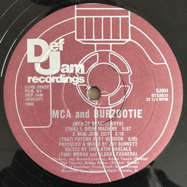 MCA & Burzootie - Drum Machine