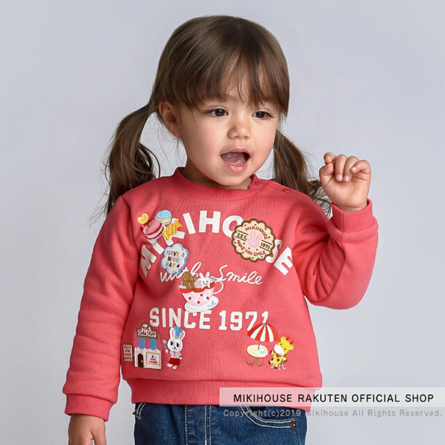 mikihouse - 100♡ミキハウス♡福袋限定トレーナー♡新品♡の mikihouse - 100♡ミキハウス♡福袋限定トレーナー♡新品♡の