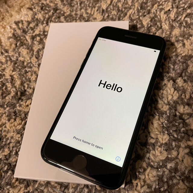 SIMフリー iPhone 7 128GB BLACK 新品交換品