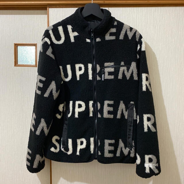 SUPREMEsupreme Reversible Logo Fleece Jacket