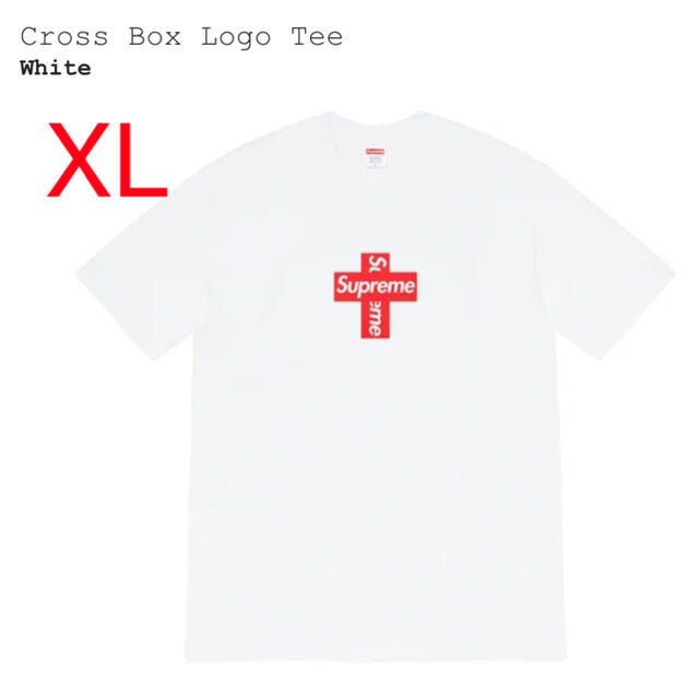 Supreme Cross Box Logo tee XLサイズのサムネイル