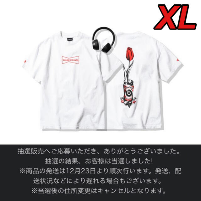 Supreme(シュプリーム)のBEATS X WASTED YOUTH HEADPHONE + TEE  メンズのトップス(Tシャツ/カットソー(半袖/袖なし))の商品写真