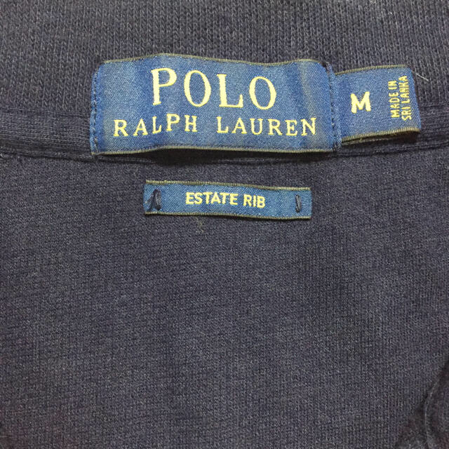 POLO RALPH LAUREN(ポロラルフローレン)のラルフローレン ハーフジップ M ネイビー 日本サイズＬ メンズのトップス(スウェット)の商品写真