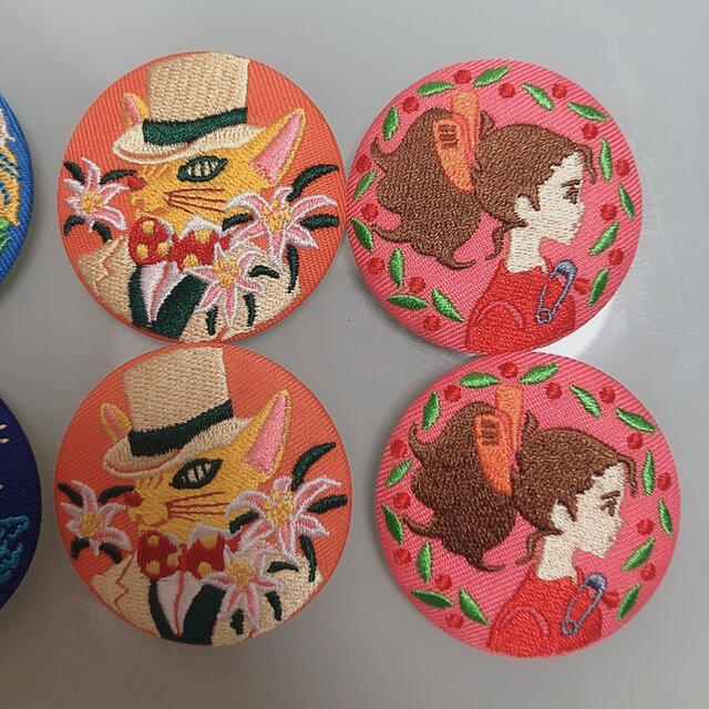 ジブリ☆刺繍缶バッジ8個セットの通販 by ゆまま's shop|ラクマ ジブリ☆刺繍缶バッジ8個セットの通販 by ゆまま's shop|ラクマ