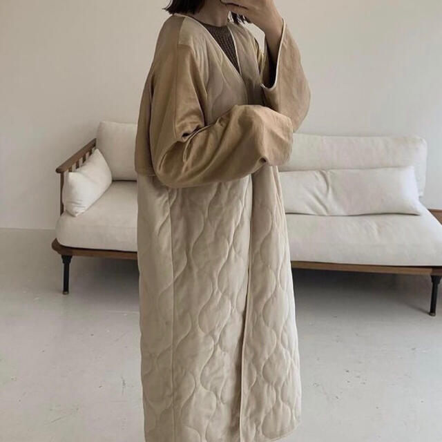 amiur vintage satin gown coat