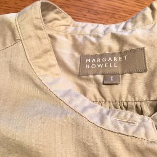 マーガレットハウエル(MARGARET HOWELL)のマーガレットハウエル  長袖シャツ　ノーカラー(シャツ/ブラウス(長袖/七分))