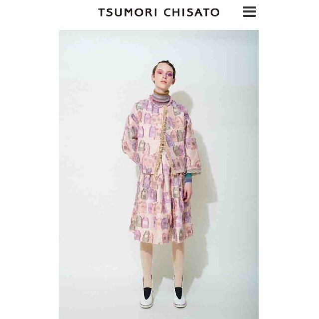 TSUMORI CHISATO - ツモリチサト☆絵の具ジャガード生地☆1mカット限定 ...