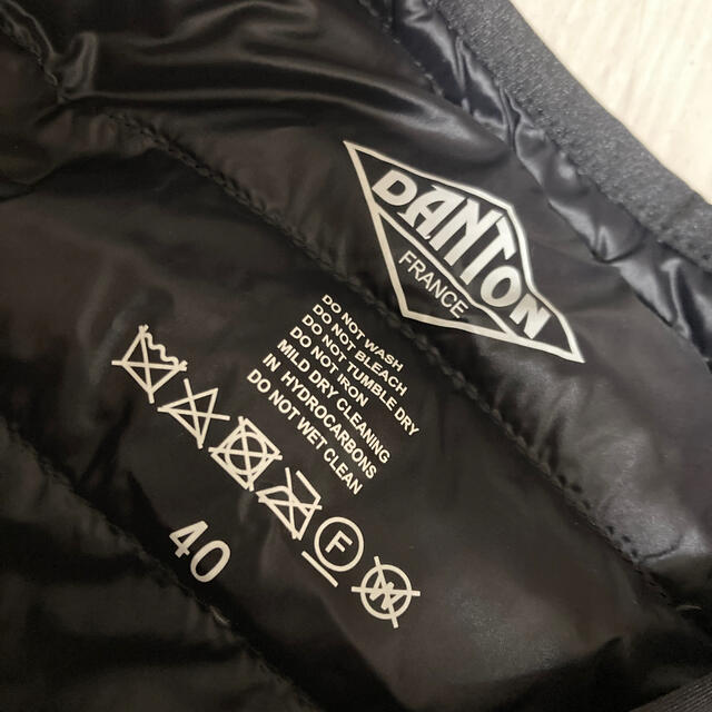 DANTON 40の通販 by l0301's shop|ダントンならラクマ - ダントン インナーダウン 新品在庫