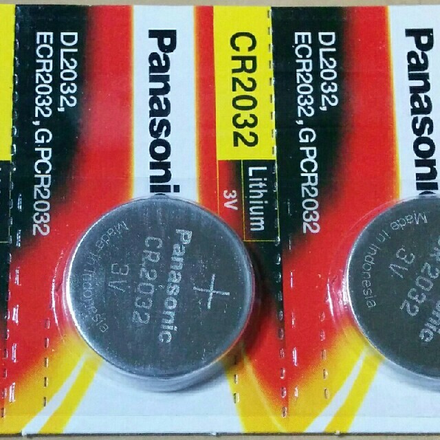 Panasonic(パナソニック)のPanasonic CR2032 5個 パナソニック ボタン電池 スマホ/家電/カメラのスマホ/家電/カメラ その他(その他)の商品写真