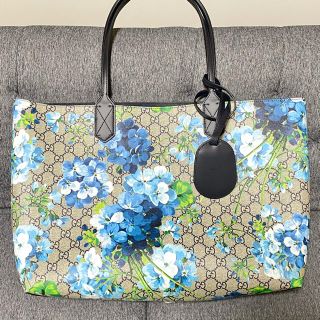 グッチ(Gucci)の【限定品】GUCCI グッチ GGブルームス 紫陽花 トートバッグ(トートバッグ)