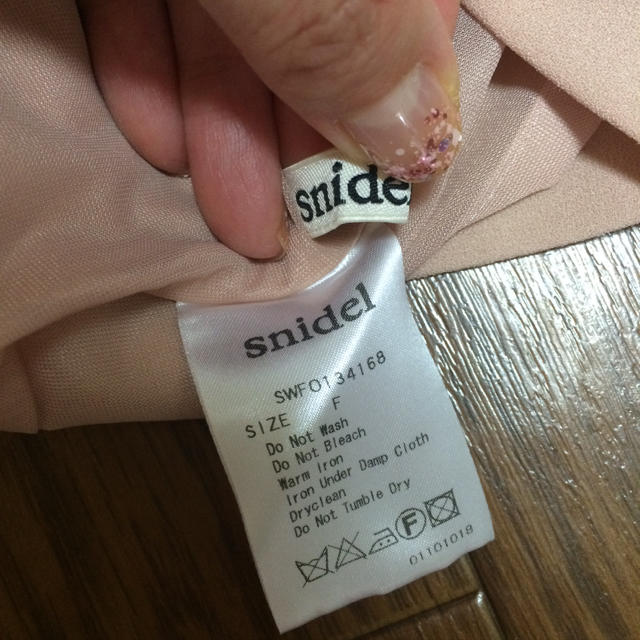 SNIDEL(スナイデル)のスナイデル♡オールインワン リボンピンク レディースのパンツ(オールインワン)の商品写真
