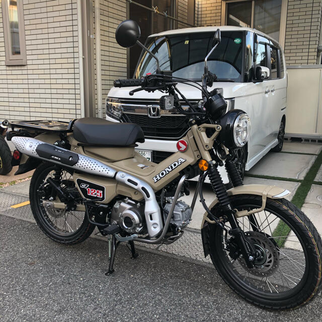 バイクホンダ　ハンターカブ  CT125  11月購入　120km