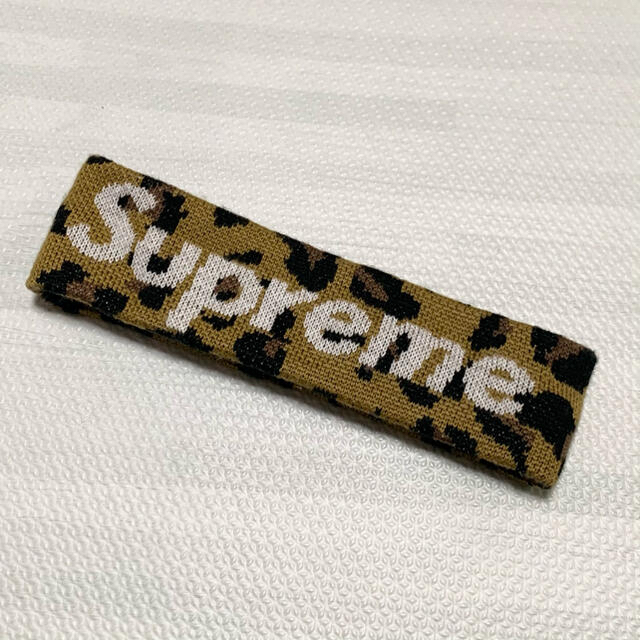 Supreme x NewEra  Headband ヘアバンド　レオパード