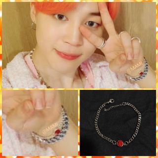 ボウダンショウネンダン(防弾少年団(BTS))の💜BTS 防弾少年団 JIMIN パワーストーン ブレスレット💜 ジミン(ブレスレット/バングル)