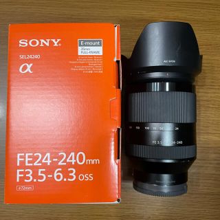 ソニー(SONY)の【箱付き】FE 24-240F3.5-6.3 OSS(レンズ(ズーム))